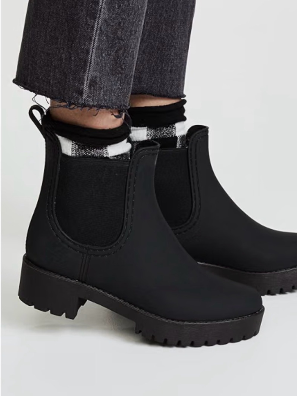 Jeffrey Campbell Cloudy Rain Boot Size 9